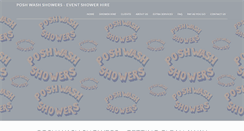 Desktop Screenshot of poshwashshowers.co.uk