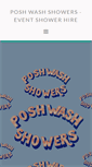 Mobile Screenshot of poshwashshowers.co.uk